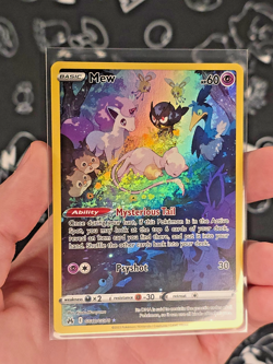 Pokemon TCG Crown Zenith: Galarian Gallery Mew GG10/GG70 Holo Card - Near Mint - Image 1