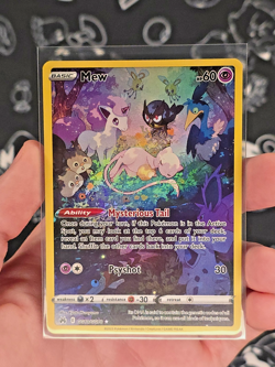Pokemon TCG Crown Zenith: Galarian Gallery Mew GG10/GG70 Holo Card - Near Mint - Image 3