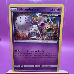 Blacephalon SM221 Cosmic Eclipse Holo Rare Prerelease Promo Pokemon Card - Image 1