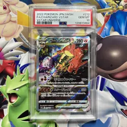 Charizard VSTAR SAR 212/172 PSA 10 Pokemon Card - Image 1
