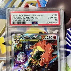 Charizard VSTAR SAR 212/172 PSA 10 Pokemon Card - Image 2