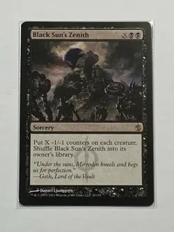 MTG Card - 1x Black Sun's Zenith - Mirrodin Besieged - NM - Magic The Gathering - Image 3