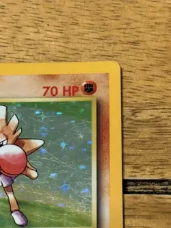 Hitmonchan 7/102 Holo Base Set Pokemon Card WOTC LP EXCELLENT - Image 4