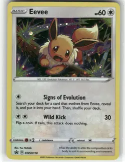Eevee - Promo SWSH: Sword & Shield Promo Cards SWSH118 LP - Image 1