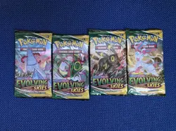 Pokemon TCG: Sword & Shield - Evolving Skies Booster Pack (Contains 10 Cards) 820650808777 - Image 1