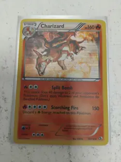 Charizard Holo Rare 19/113 XY Black Star Promo Pokemon Card Donated Used #live - Image 1