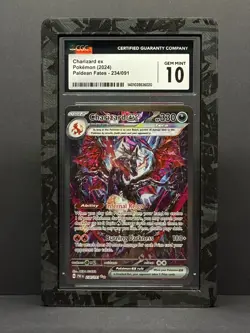 Carbon Fiber CGC Slab Bumper / Protector for Graded Pokemon Cards - Many colors! - Image 2