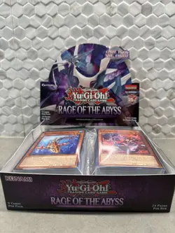 YU-GI-OH! RAGE OF THE ABYSS 200 CARD LOT - Image 1