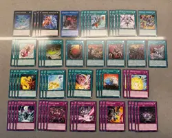 YU-GI-OH! RAGE OF THE ABYSS 200 CARD LOT - Image 3