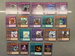 YU-GI-OH! RAGE OF THE ABYSS 200 CARD LOT - Image 4
