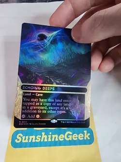 Echoing Deeps (0013) (Borderless) Edge of Eternities: Stellar Sights Foil - Image 2