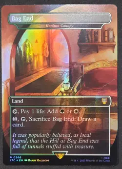 MTG FOIL Horizon Canopy (Bag End) - DAMAGED -Lord of the Rings Commander - Image 1