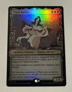 MTG Teysa Karlov - March Of the Machine: Multiverse Legends FOIL NM - Image 1