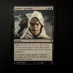 Magic The Gathering Time Spiral Sudden Spoiling #135 Lightly played - Image 1