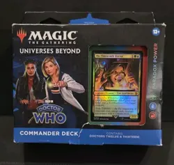 MTG Universes Beyond DOCTOR WHO Commander Deck PARADOX POWER free shipping - Image 1