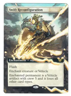 Swift Reconfiguration Altered Art Extend Aura Combo CEDH Enchant Vehicle - Image 1