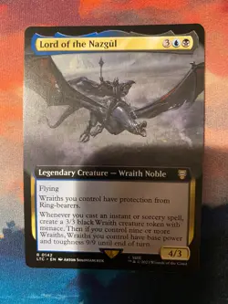 MTG Lord of the Rings Lord of the Nazgul Extended Art - Image 1
