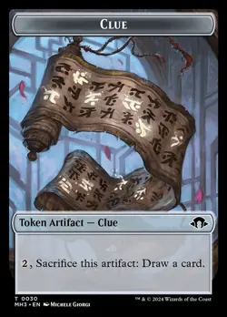 MTG Modern Horizons 3 TOKEN Clue #0030 - Image 1