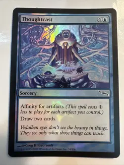 FOIL Thoughtcast | MtG Magic Mirrodin | English | Near Mint-Mint (NM-M) - Image 1