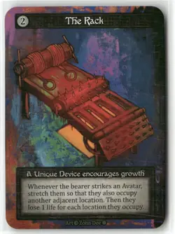 The Rack Unique Sorcery Contested Realm NM Gothic Regular - Image 1