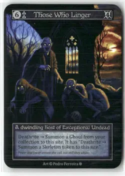 Those Who Linger Gothic Sorcery Contested Realm NM Foil - Image 1