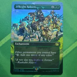 A Realm Reborn Chocobo Track Foil MTG: Final Fantasy NM - Image 1