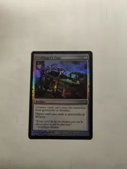 MTG FOIL Grafdigger's Cage Dark Ascension Magic the Gathering - Image 1