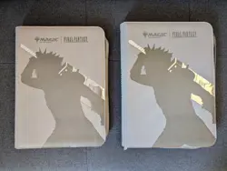 2x Magic the Gathering Final Fantasy - Ultra Pro Zippered PRO Binder - Cloud - Image 1