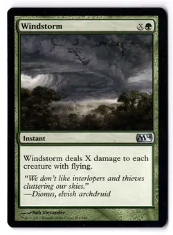Windstorm LP* Core Set 2014 M14 ENGLISH 201/249 mtg -UnltdCards - Image 1