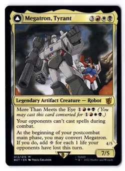 Megatron, Tyrant LP* Transformers ENGLISH 012/015 mtg -UnltdCards - Image 1