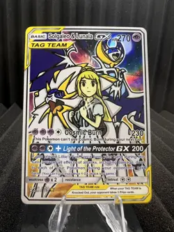 Solgaleo & Lunala - Holo Foil Gen 1 - After Skool Hobby Fan Art - Pokemon - Image 1
