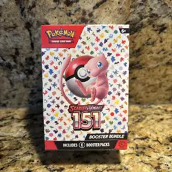 Pokemon TCG Scarlet and Violet 151 Booster Bundle 6 Packs Brand New Sealed - Image 1