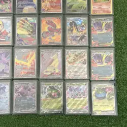 Lot Of 35 Pack Fresh Sleeved Pokemon SIR’s Holo’s And EX’s + Mystery Gift - Image 4