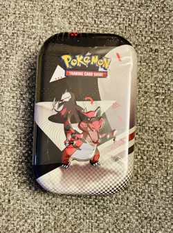Pokemon TCG Unova Mini Tin Krookodile & Excadrill Black Bolt, White Flare Sealed - Image 1
