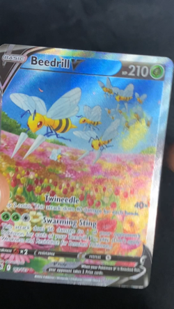 Pokemon - Beedrill V (Alternate Full Art) - 161/189 - SWSH10: Astral Radiance - Image 2