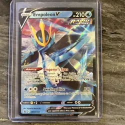 Empoleon V SWSH108 Holo Black Star Promo Pokemon 2021 Sword & Shield - Image 1