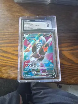 Houndoom V Pokemon 2020 Infinity Zone 101/100 Super Rare Holo CGC NM/MINT 8 - Image 1