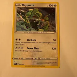 Rayquaza SwSh029 Black Star Promo Holo - Pokemon Sea & Sky - Image 1