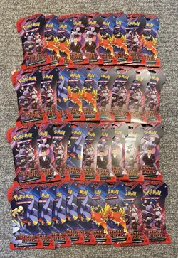 Pokemon TCG Destined Rivals Sleeved Booster Packs FACTORY SEALED Lot Of 36 - Image 1