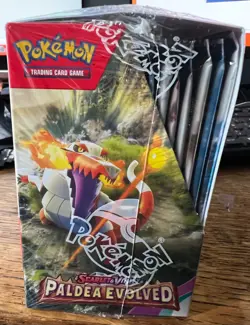 Pokemon Scarlet & Violet Paldea Evolved Booster Box New Factory Sealed - Image 3