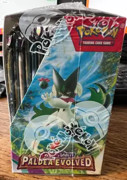 Pokemon Scarlet & Violet Paldea Evolved Booster Box New Factory Sealed - Image 4