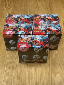 x5 Pokemon TCG Mega Evolutions Booster Box (36 Packs) | All Factory Sealed - Image 2
