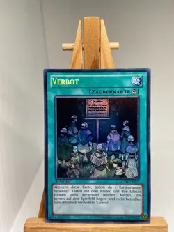 Prohibition - Secret Rare 1st Edition LCYW-DE267 / EN267 - LP - YuGiOh - Image 1