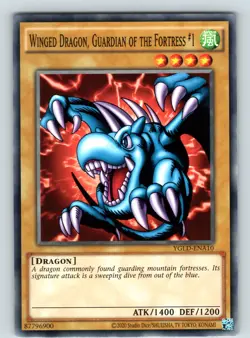 Winged Dragon, Guardian of the Fortress #1 Common Unlimited YGLD-ENA10 NM - Image 1