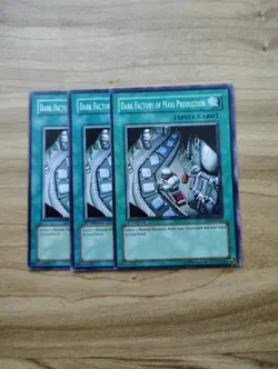 Yu-Gi-Oh! - Dark Factory Of Mass Production - 3X - Full Playset - Image 1