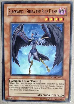 Blackwing - Shura The Blue Flame - Common - Yu-Gi-Oh! - RGBT-EN011 - Unlim. - LP - Image 1