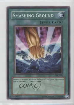 Smashing Ground Unlimited YuGiOh Invasion of Chaos #IOC-093 2004 - Image 1