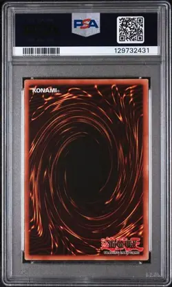 2002 YU-GI-OH! LOB-LEGEND OF BLUE-EYES WHITE DRAGON #001 PSA 8 - Image 2
