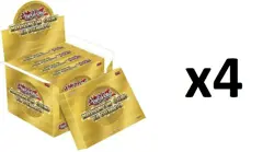 Yu-Gi-Oh Maximum Gold: El Dorado 4-Box CASE (4 Display Boxes) FACTORY SEALED!! - Image 1
