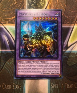 *** MASTER OF CHAOS *** 1ST EDITION SECRET RARE MINT/NM MP23-EN036 YUGIOH! - Image 1